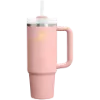 Stanley 0.89L Quencher H2.O FlowState Tumbler Pipetli Termos Bardak Peach Rose