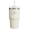 Stanley 0.6L Quencher H2.O FlowState Tumbler Pipetli Termos Bardak Cream - Krem
