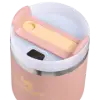 Stanley 0.6L Quencher H2.O FlowState Tumbler Pipetli Termos Bardak Peach Rose