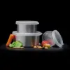 Lurch Mini Çelik Saklama Seti 3'lü (100-200-400 ml)