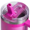 Stanley 0.6L Quencher ProTour Flip Straw Tumbler Pipetli Termos Bardak Violet Blossom Fade