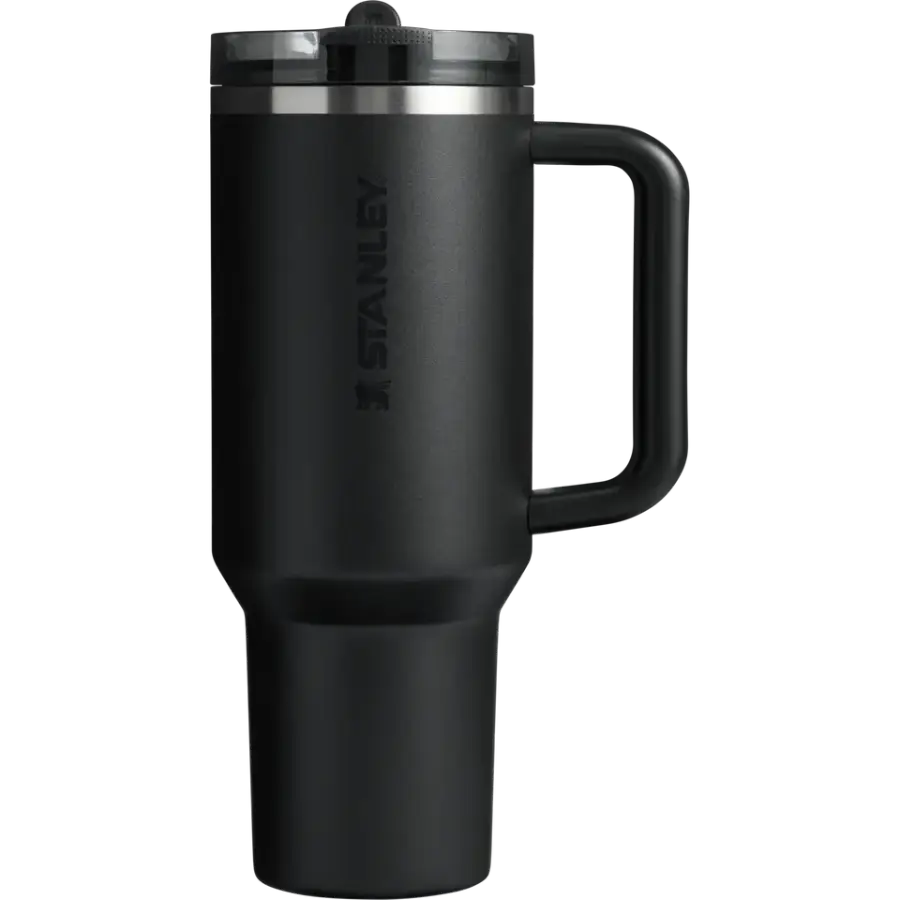 Stanley 1.18L Quencher ProTour Flip Straw Tumbler Pipetli Termos Bardak Black 2.0