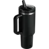 Stanley 1.18L Quencher ProTour Flip Straw Tumbler Pipetli Termos Bardak Black 2.0