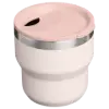 Stanley 0.3L Stay Hot Stacking Camp Cup - İstiflenebilir Termos Bardak Rose Quartz
