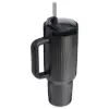 Stanley 1.18L Quencher H2.0 Fluted Tumbler Pipetli Termos Bardak Black PVD
