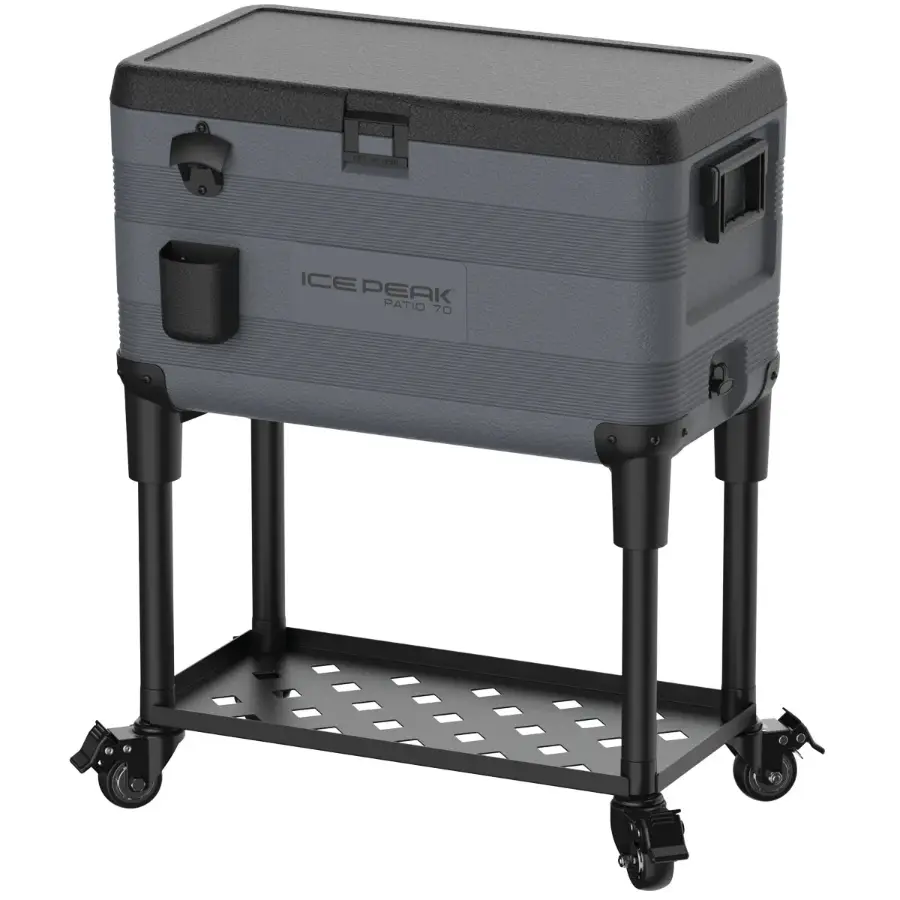 Ice Peak Patio 70 Tekerlekli Raflı Buzluk 65,8 Litre