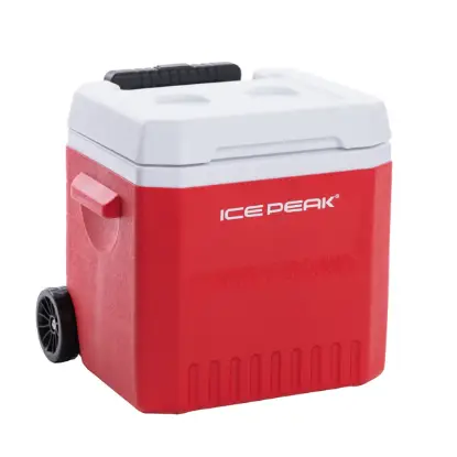 Ice Peak IceCube Tekerlekli Buzluk 18 Litre Kırmızı