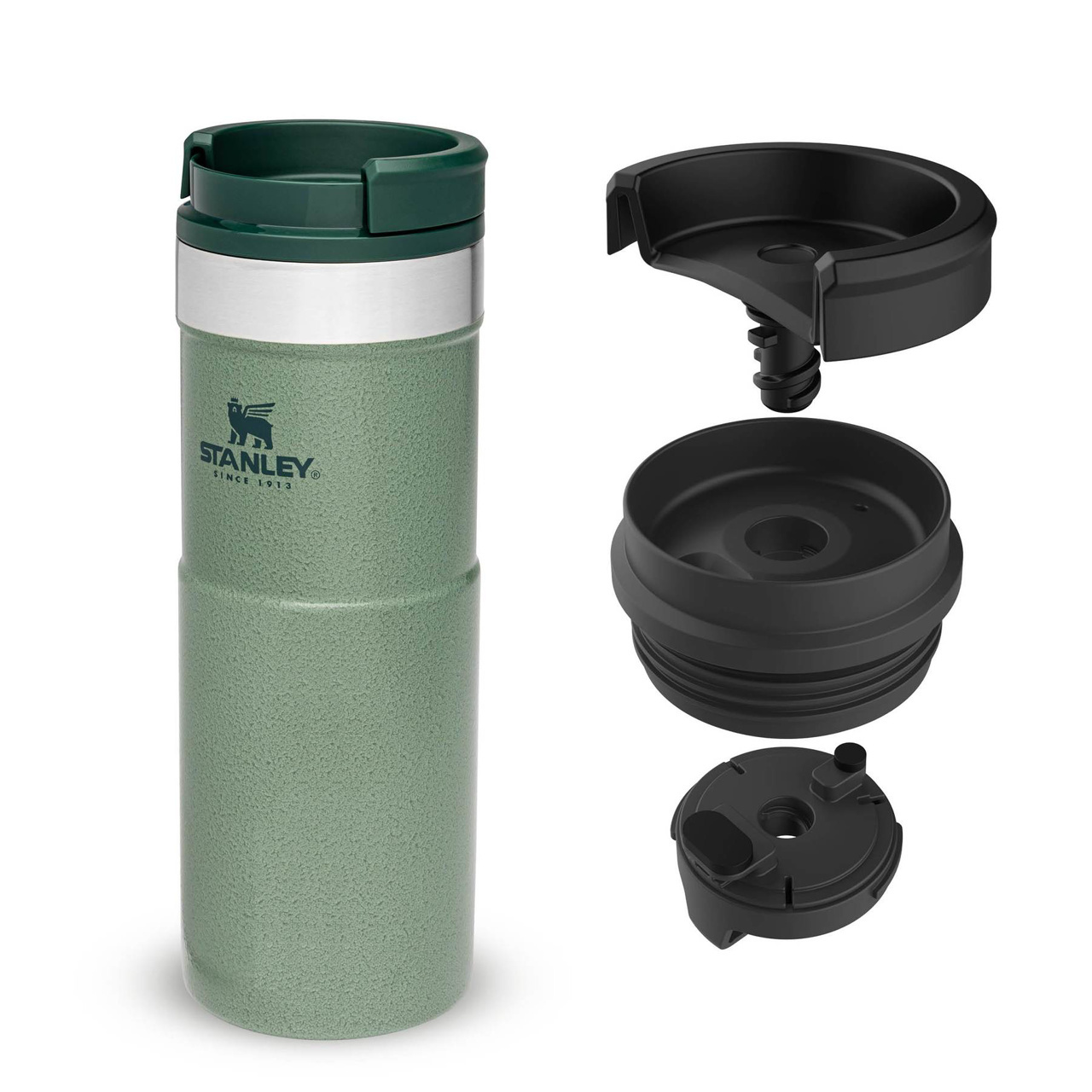 Stanley 0.47L Classic Neverleak™ Travel Mug Hammertone Green 10