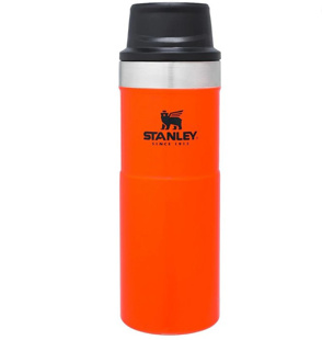 Stanley 0.47L Classic Trigger-Action Travel Mug - Blaze Orange için detaylar