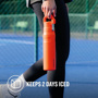 Stanley 0.6L The Iceflow™ Fast Flow Bottle - Yalıtımlı Çelik Şişe - Tigerlily için detaylar